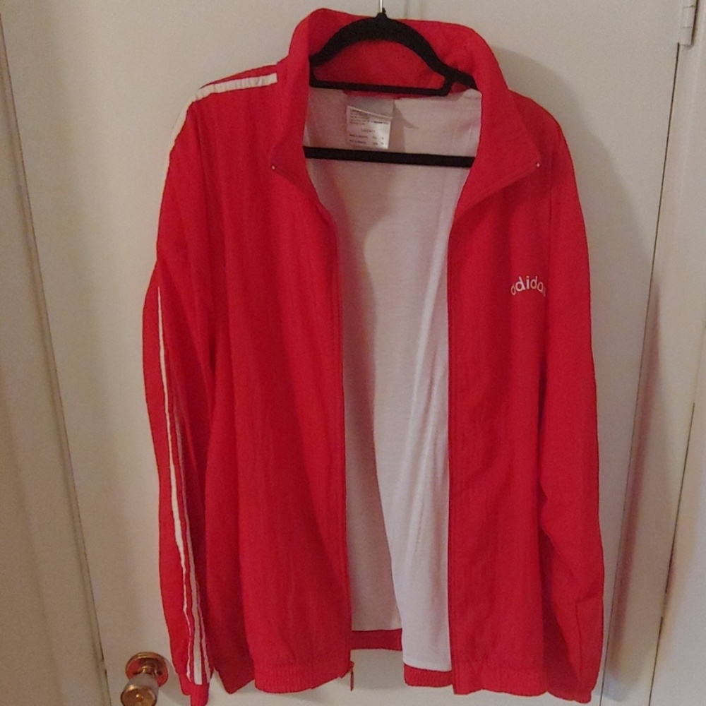 Adidas 3 stripe track suit XL